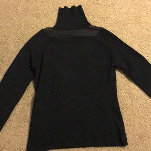 Black turtle neck